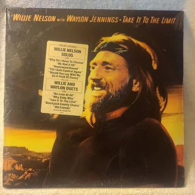 Willie Nelson With Waylon Jennings Take It To The Limit Vinyl LP🔥FACTORY SEALED - Image 1 of 4