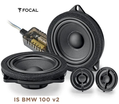 Focal IS BMW 100V2 2-Wege 10 cm (4") Komponenten Lautsprecher kompatibel mit BMW - Bild 1 von 4