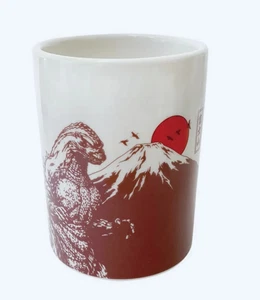 GODZILLA Mt. Fuji Ceramic Teacup (TOHO) bandai, marmit, bullmark - Picture 1 of 7
