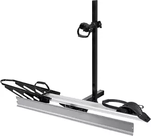 Hitch Bike Rack w/ Ramp – 100lb E-Bike Carrier for Truck, RV, SUV & Trailer - Picture 1 of 12