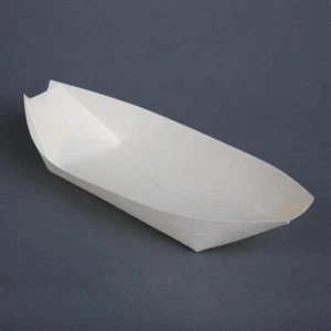 Pack de 100 Barcos Fiesta Madera Abedul 250mm - Imagen 1 de 8