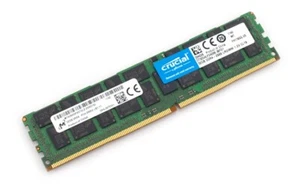 Crucial 32GB Server Ram DDR4 2666MHz (PC4-21300) CT32G4RFD4266 2RX4 MEMORY NEW - Picture 1 of 5