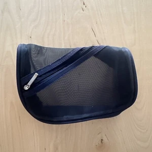 Kosmetiktasche Reisetasche Blau Mit Reißverschluss transparent - Bild 1 von 4
