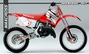 Maxcross Design Graphic kit Full Decal FOR HONDA 1992-1994 CR125R CR250R - Picture 1 of 2