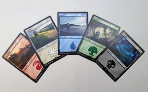 100 und mehr MtG Magic the Gathering TCG Basic Lands Länder - Bild 1 von 1