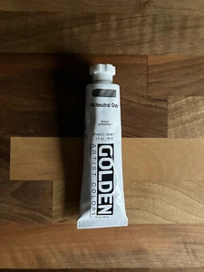 Tubo de acrílico dorado cuerpo pesado N4 gris neutro 59 ml serie 1 #1444 - Imagen 1 de 2