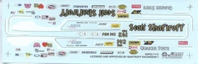 Slixx 7110 Scott Shafiroff Mustang II P/S 1/24 1/25 waterslide decal - Image 1 of 2