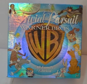 Juego de mesa de colección 1999 Trivial Pursuit Warner Bros edición familiar completo EE. UU. - Imagen 1 de 9