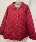 TAKING SHAPE Quilt Puffer Jacket, Red -22-NWT rrp $199.95