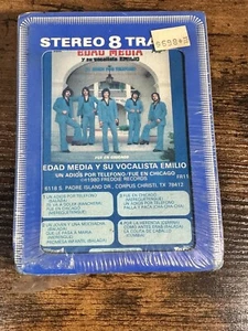 Edad Media Y Su vocalista Emilio Un Adios Por Teléfono 8-track Latin - Picture 1 of 3