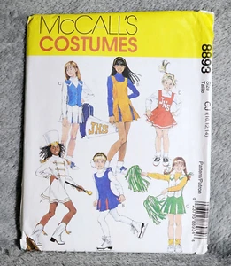 McCalls Pattern 9903 Cheerleader Majorette Skating Size Childs 10-12-14 Uncut - Picture 1 of 4