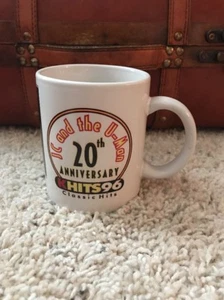 Vintage KHITS 96 JC & UMAN 20th Anniversary Morning Show St Louis Radio Cup Mug - Picture 1 of 8