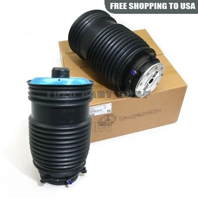 Par de bolsas de resorte de suspensión neumática trasera izquierda y derecha PARA MERCEDES CLASE C W205 C205 Foto 1 de 4