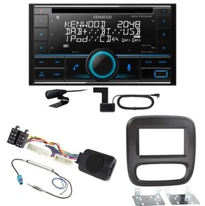 Kenwood DPX-7300DAB Bluetooth Digitalradio USB CD Einbauset für Opel Vivaro B - Bild 1 von 1