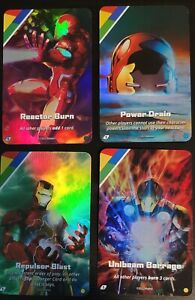 UNO ULTIMATE Marvel Card Game 2022 Iron Man Lot