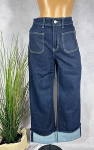 NEU super Stretch high waist Jeans Denim Umschlag MELLY&Co5240  S-XL - Imagen 1 de 6