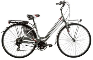 BICI 28 ALLUMINIO CITY BIKE TREKKING 21V DEA DONNA ART. DEA21V MADE IN ITALY NEW - Foto 1 di 8