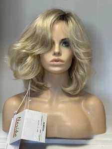 WIG WIGS DRAG FASHION STRIKING BLONDE FROSTED NEW **rooted noriko vero - Picture 1 of 1