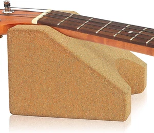 Gitarren-Nackenstütze aus Kork, Gitarrenhalswiege Stützkissen, Gitarrenzubehör - Bild 1 von 11