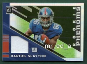 Camiseta deportiva Darius Slayton 5/50 Rookie Phenoms Prime usada Prizm RC 2019 Optic Panini - Imagen 1 de 1