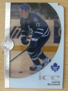 1997-98 Upper Deck Lethal Lines Die-Cut insert Mats Sundin #4 Toronto Maple Leaf - Picture 1 of 1