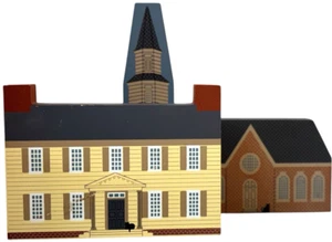 The Cat's Meow Holz WILLIAMSBURG SERIE BAUTON PARISH ~ GRISSELL HAY UNTERKUNFT - Bild 1 von 8