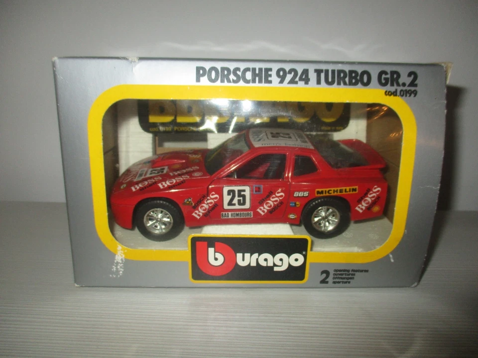 PORSCHE 924 TURBO GR.2 BURAGO COD.0199 SCALA 1:25 - Immagine 1 di 1