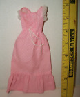 Original 1974 Vintage Barbie Sweet 16 Doll Dress #7796 Very Good Lot A7