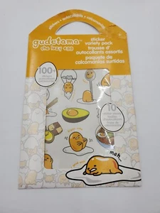 Sanrio Gudetama the Lazy Egg Variety Pack 100+ Stickers by Trends International - Picture 1 of 4