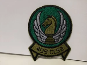 USAF 405th COMBAT LOGISTICS SUPPORT SQUADRON PATCH 3 1/2 x 3 inch - Bild 1 von 5