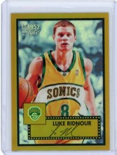 2005/06 Topps 1952 Style Gold Refractor #32 Luke Ridnour #03/25