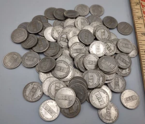 NATIONAL SCALE CO AUSTIN MINNESOTA Token Lot of 90 - Picture 1 of 9