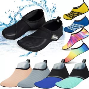 Scarpe da acqua donna uomo piscina calze da spiaggia asciugatura rapida piedi nudi surf all'aperto - Foto 1 di 22