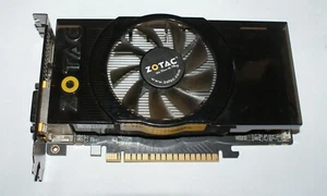 ZOTAC Nvidia Geforce GTS450 512mb DDR5 DVIx2/HDMI/DisplayPort PCIE Graphics Card - Picture 1 of 4