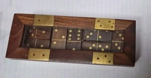 Royal Handicraft Dominos Set Vintage - Picture 1 of 5