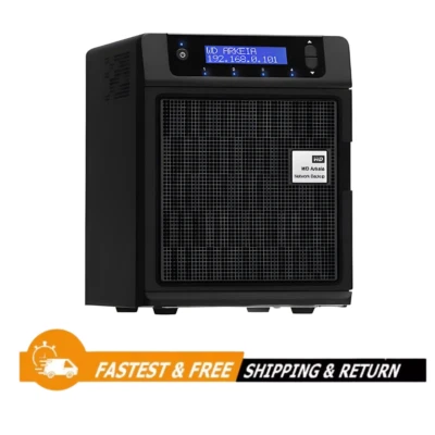 WD Arkeia 4TB Network Enterprise NAS DA1300 4-Bay Network drive WDBZMB0040KBK - Image 1 of 4