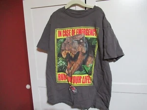 Universal Studios: Boys M (10-12) Short Sleeve Jurassic Park T Rex T-Shirt - Picture 1 of 4