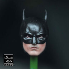 1:10 Batman Robert Pattinson Helmet Head Sculpt&Mask For 7" Male Figure Body Toy
