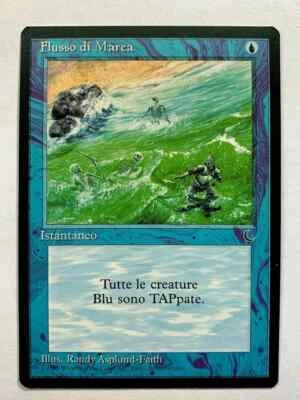 FLUSSO DI MAREA The Dark Italy/Italian 1995 Magic MTG Riptide HP - Image 1 of 2