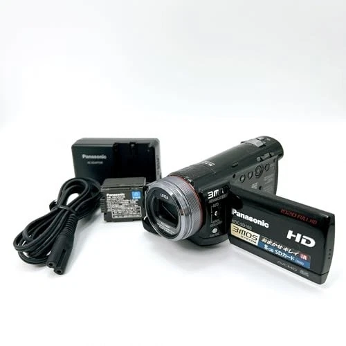 Panasonic HDC-SD100 Black HD Camcorder Video Camera 12x Optical