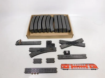 EC390-3# 52x Trix Express H0 DC 3L Bakelite Track Buffer Uncoupler Etc - Image 1 of 4