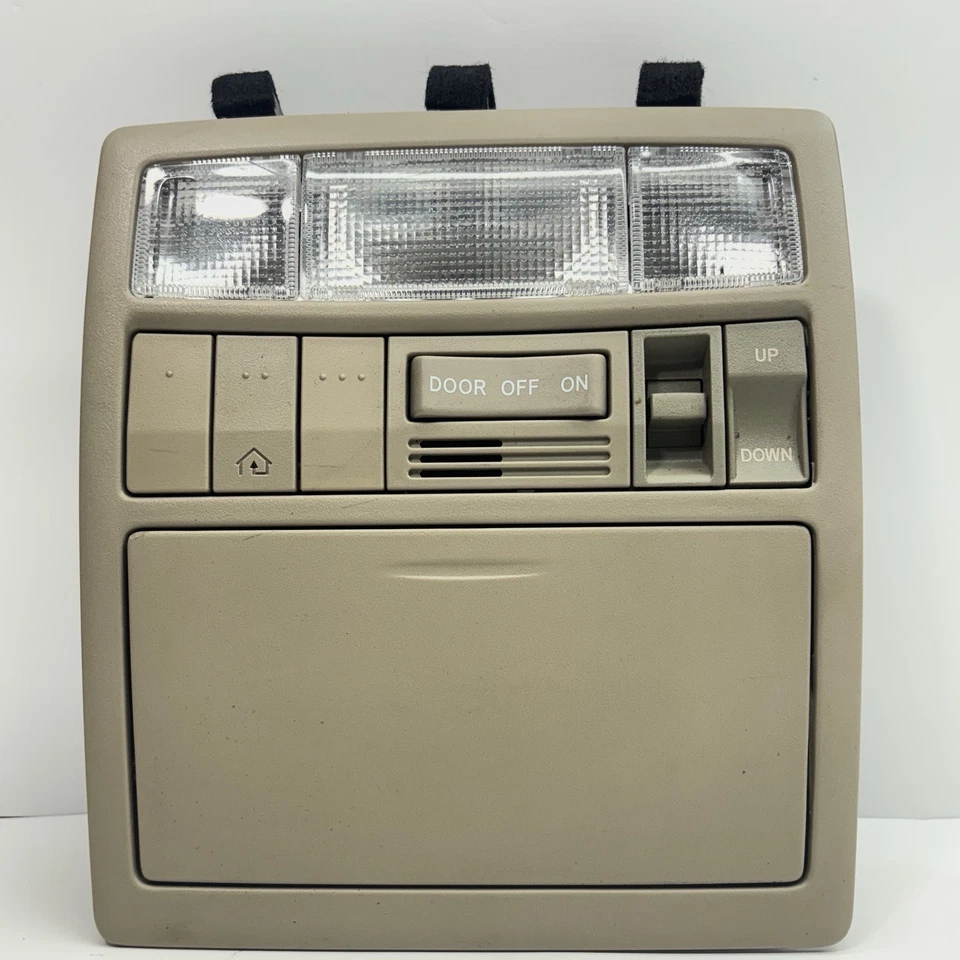 Toyota Camry 2007-2011 consola superior mapa luz domo/enlace homelista/techo corredizo/gris Foto 1 de 3