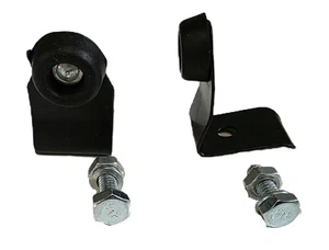 1930 1931 Model A Ford Center Hood Bumper Bracket and Bumpers - Bild 1 von 1