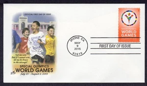 2015 SPECIAL OLYMPICS WORLD GAMES (Scott 4986) - Artcraft FDC TC411 - Picture 1 of 1