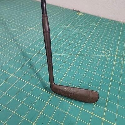 Antique Burma EDL 8 Putter V Golf Club LC Schorr RH 34" Blade Shaft Vintage - Image 1 of 4