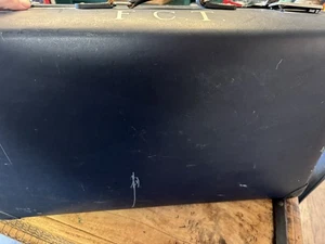 VINTAGE 24x14x7 GLOBETROTTER SUITCASE LUGGAGE ~ SHABBY CHIC DECOR STORAGE Read - Afbeelding 1 van 24