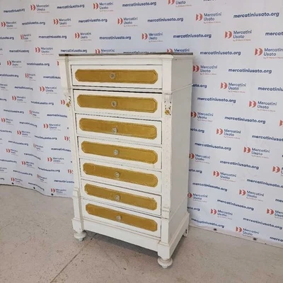 Settimanale Antico in Stile Eclettico Shabby Chic Italia XX Secolo - Immagine 1 di 4