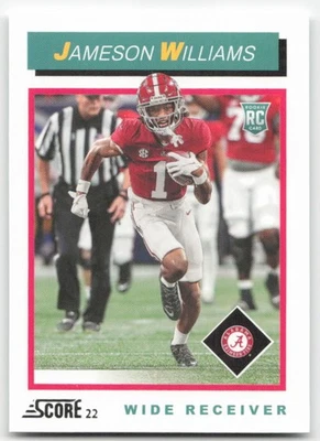 2022 Score #TB9 Jameson Williams 1992 Throwback Rookie - Image 1 of 2