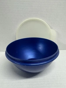 Vintage Tupperware Schüssel mit Deckel blau 234-12 - Bild 1 von 5