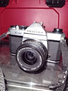 Pentax Asahi K1000 35mm SLR Camera Kit w/ 50mm f/1.4 Lens Made in Japan -VG - Picture 1 of 7